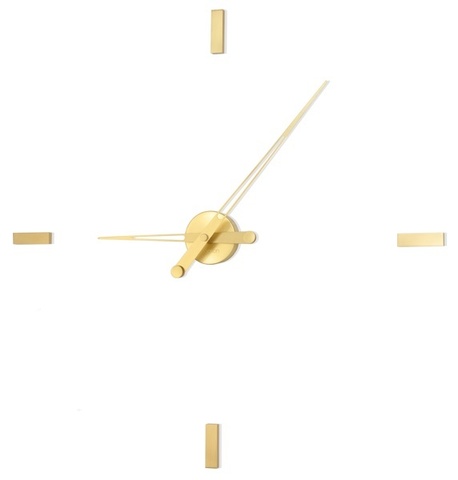 Часы Nomon Tacon 4 Gold N, (полированная латунь) . D=100см