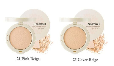 The Saem The Saemmul Пудра компактная ароматизированная 23 тон Sammul Perfume BB Pact SPF25 PA++ 23 Cover Beige 20 г