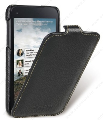Чехол-флип Melkco для HTC First / Myst Leather Case Jacka Type (Black LC)