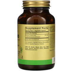 Solgar, Eleuthero, 520 mg, 100 Vegetable Capsules