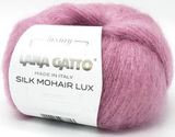 Пряжа Lana Gatto Silk Mohair Lux 7259 пыльная роза