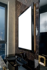 Зеркало Vallessi Dolce Black 105x70см  Boheme 567-B фото