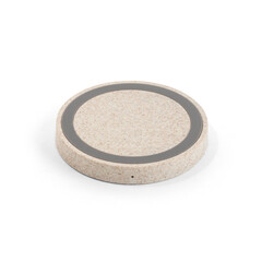 CUVIER. Беспроводное зарядное устройство из ABS и волокна пшеничной соломы