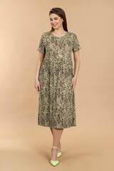 Платье Дыхание лета-1 Виотекс ЗЕЛЁНЫЙ