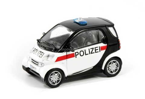 Smart City Coupe Austria 1:43 DeAgostini World's Police Car #45