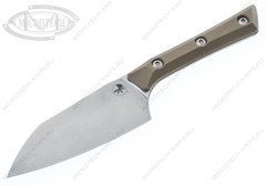 Нож Microtech Kitchen Santoku Small Tan G-10 3300-10TA 