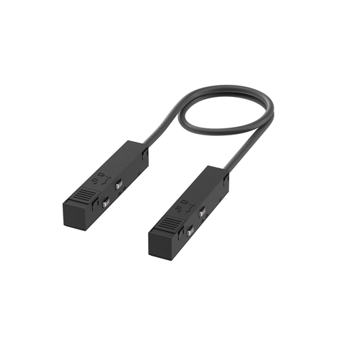 Комплектующие для систем освещения с токоведущими элементами Maytoni Accessories for tracks exility TRA034CPC-42B-50