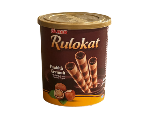 Трубочки Вафельные с фундуком Rulokat Findikli 170гр