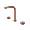 Boheme 152-BRB.1 Смеситель на столешницу STICK DIAMOND на 3 отв. BRUSHED BRONZE