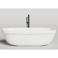 Salini 104821MF  GRECA IN 180x80  Ванна, донный клапан, сифон, интегрированный слив-перелив, покраска по RAL полностью фото