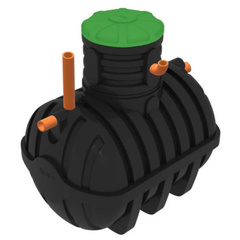 Жироуловитель 3000литров Ирпласт 3000 л.(2200x1530x1530см;черный) - арт.560380