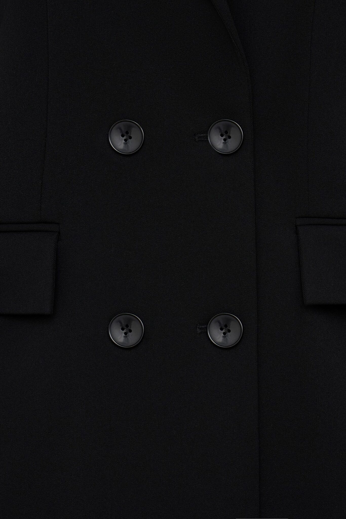 Пальто-пиджак, Черный