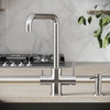 Sancos Vela SC4013BN Смеситель для кухни с краном для фильтрованной воды, цвет: брашированный никель