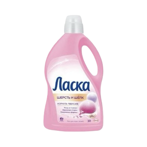 Гель Ласка Шерсть и Шелк 3л