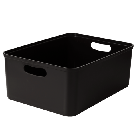 Корзина Agraba, 7.5 л, 32х 23х12 см, базальт, пластик