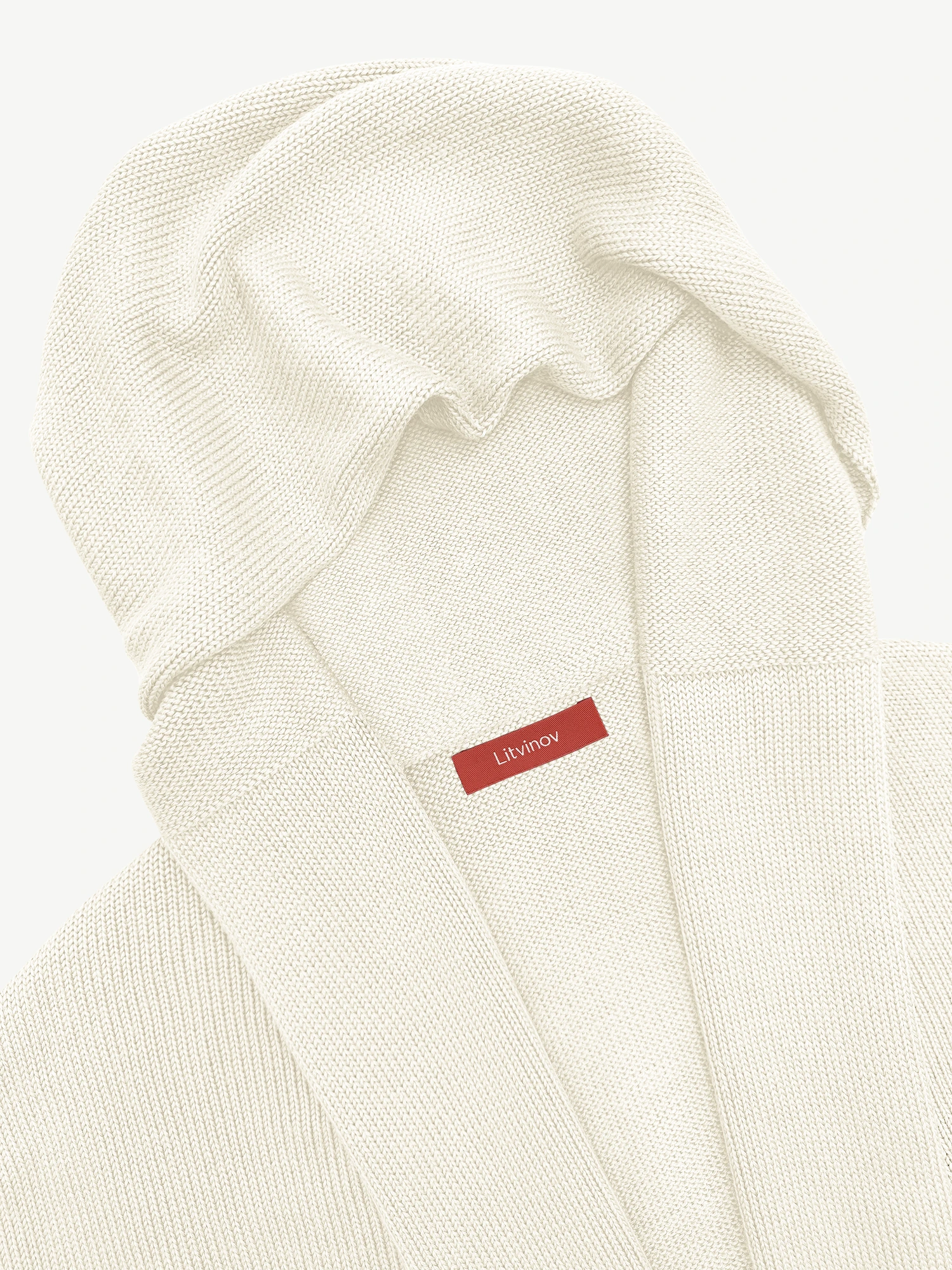 Кардиган с капюшоном из кашемира