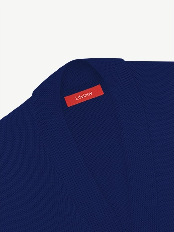 Кардиган с пуговицами из шелка