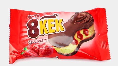 TR 8 KEK Кекс с Клубничной начинкой 40гр