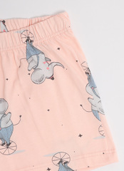 Детские женские шорты пижамные E25K-74D101