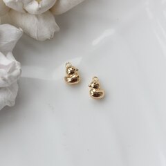 Подвеска Уточка 10*7 мм, позолота, П069