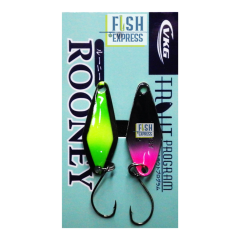 Блесна колеблющаяся на форель VKG ROONEY 2.2гр #015