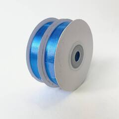 Лента Атласная (1,2см*22,85м) Синий.