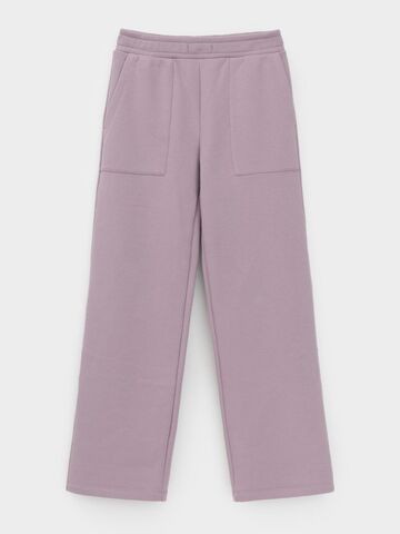 брюки  для девочки  КР 400844/сиреневый 3304 к621