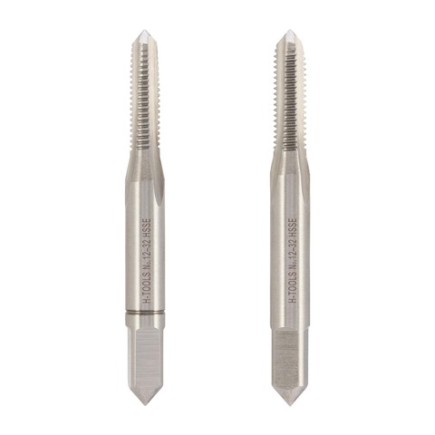 Метчик №12 -32-UNEF (Комплект 2шт) DIN2181 HSSE 2B 60° 50мм a=4,9 H-Tools 148012EHT