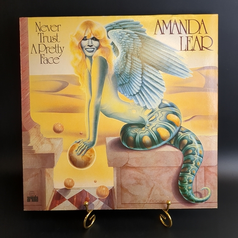LP Amanda Lear – Never Trust A Pretty Face. Виниловая пластинка 12 дюймов. Германия