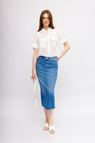 Marc Cain Юбка джинсовая из денима Candiani