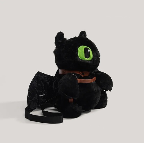 Плюшевый рюкзак Дракон Беззубик