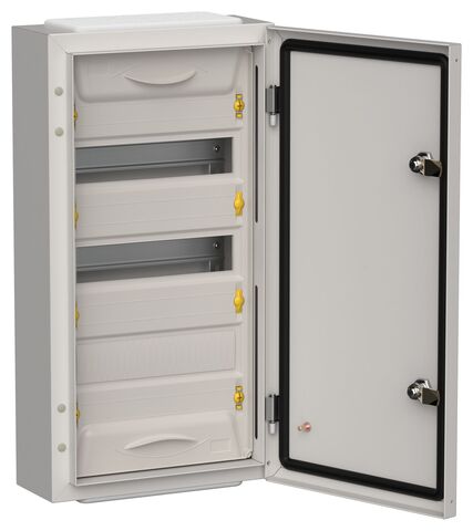 TITAN 5 Корпус мет. ЩРн-36 (1х36) 585х310х140 IP54 сер IEK