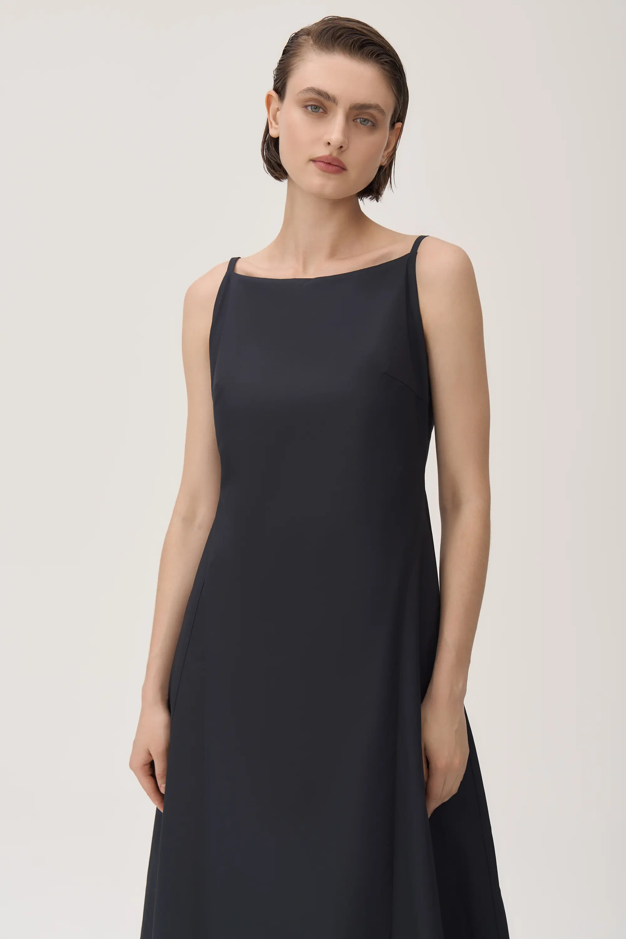 Платье миди из хлопка