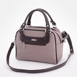 Сумка Саломея 269 наппа тауп + шоколад