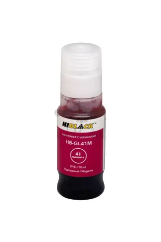 Контейнер с чернилами Hi-Black (HB-GI-41M) для Canon G1430/2430/3430, M, 70ml