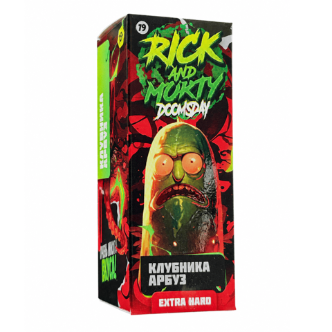 Rick & Morty Doomsday Salt 2% Extra HARD 30 ml - Клубника Арбуз