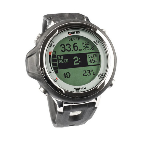 Компьютер для дайвинга MARES MATRIX черный