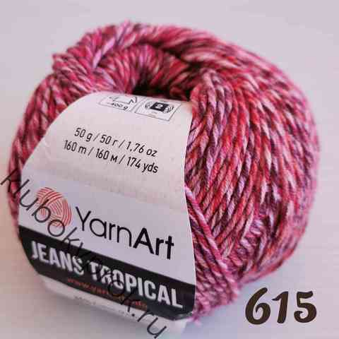 YARNART JEANS TROPICAL 615,