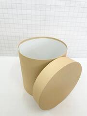 Цилиндр одиночный, 20*20 см, Кофе с молоком, 1 шт.