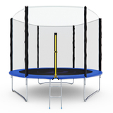 Батут с сеткой DFC PELPO 10ft с лестницей, BLUE фото №1