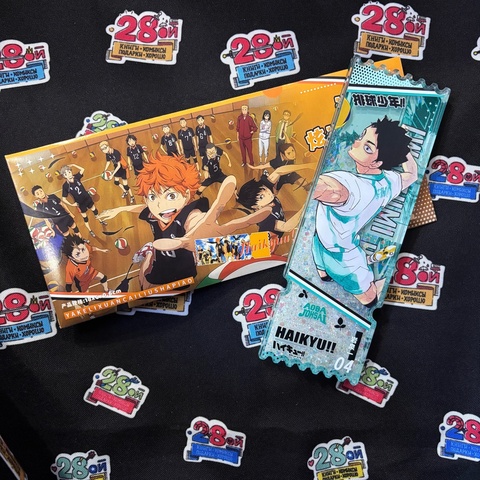 Случайный акриловый билет Haikyuu!!