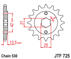 Звезда JT JTF725