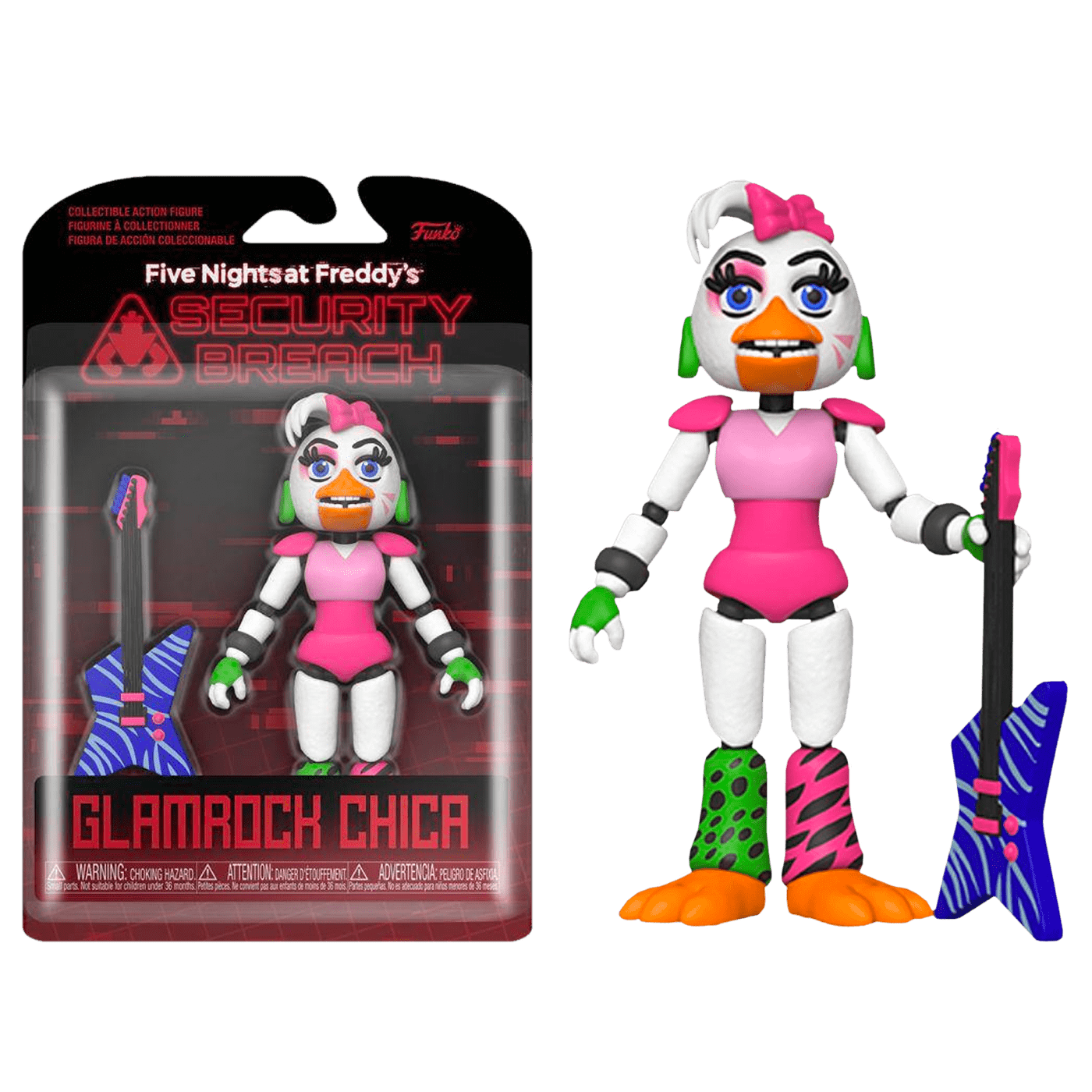 Фигурка Funko Action Figures FNAF Security Breach Glamrock Chica купить по  цене 1 990 руб в интернет-магазине комиксов Geek Trip