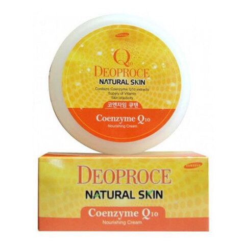 Deoproce Natural Skin Coenzyme Q10 Nourishing Cream - Крем для лица и тела с коэнзимом