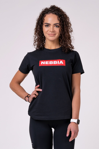 Женская футболка Nebbia Women`s T-Shirt 592 Black