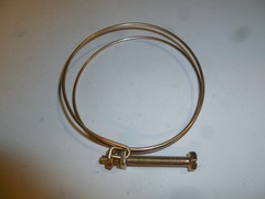 Хомут патрубка входного/выходного PGS80/Stainless steel hoop