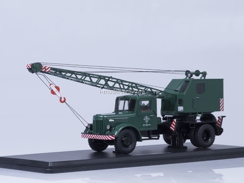 MAZ-200 Truck Crane K-51 green Start Scale Models (SSM) 1:43