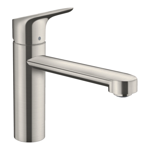 Hansgrohe Focus M43 71816800 Кухонный смеситель однорычажный, 120, 1jet сталь