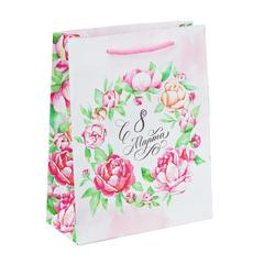 Пакет ламинированный вертикальный «Яркие весенние краски», 18х23х8см