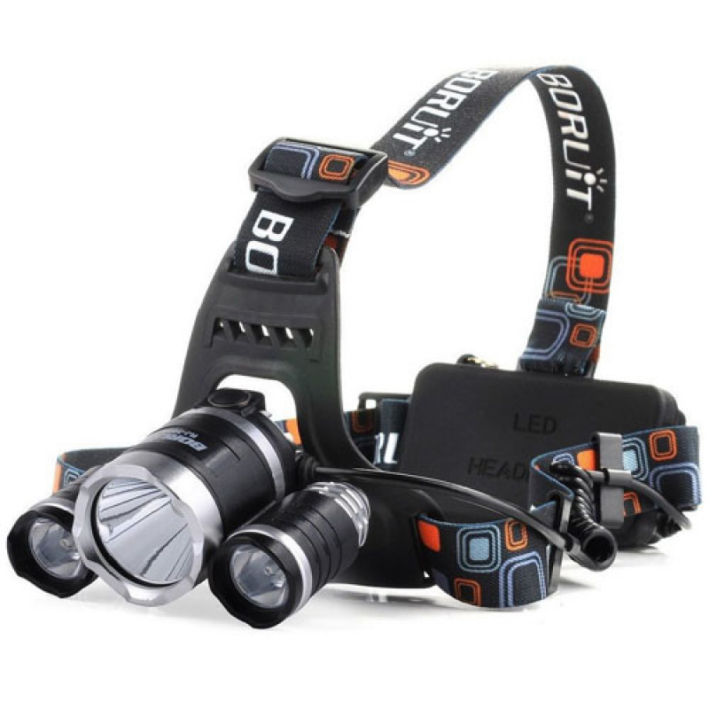 Мощный налобный фонарь. Фонарь BORUIT RJ-3000. Фонарь налобный High Power Headlamp RG-3000. Фонарь BORUIT P-3002t6. Фонарь налобный светодиодный BORUIT RJ-3000.